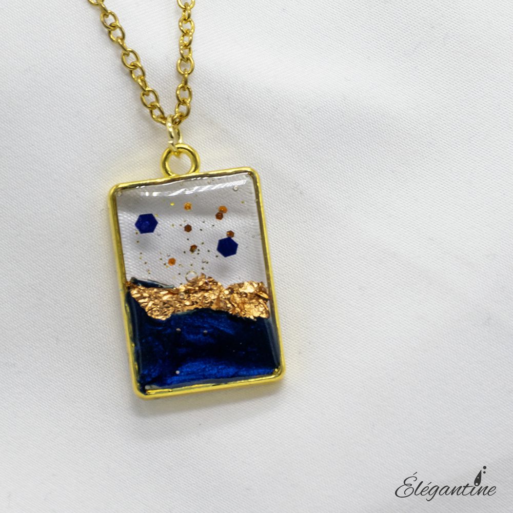 bijoux uniques résine