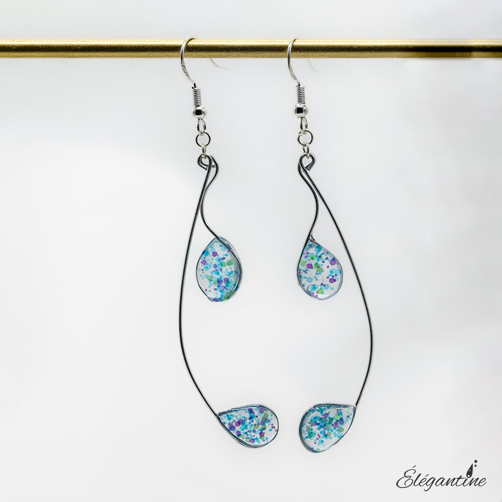 boucles d'oreilles élégantes