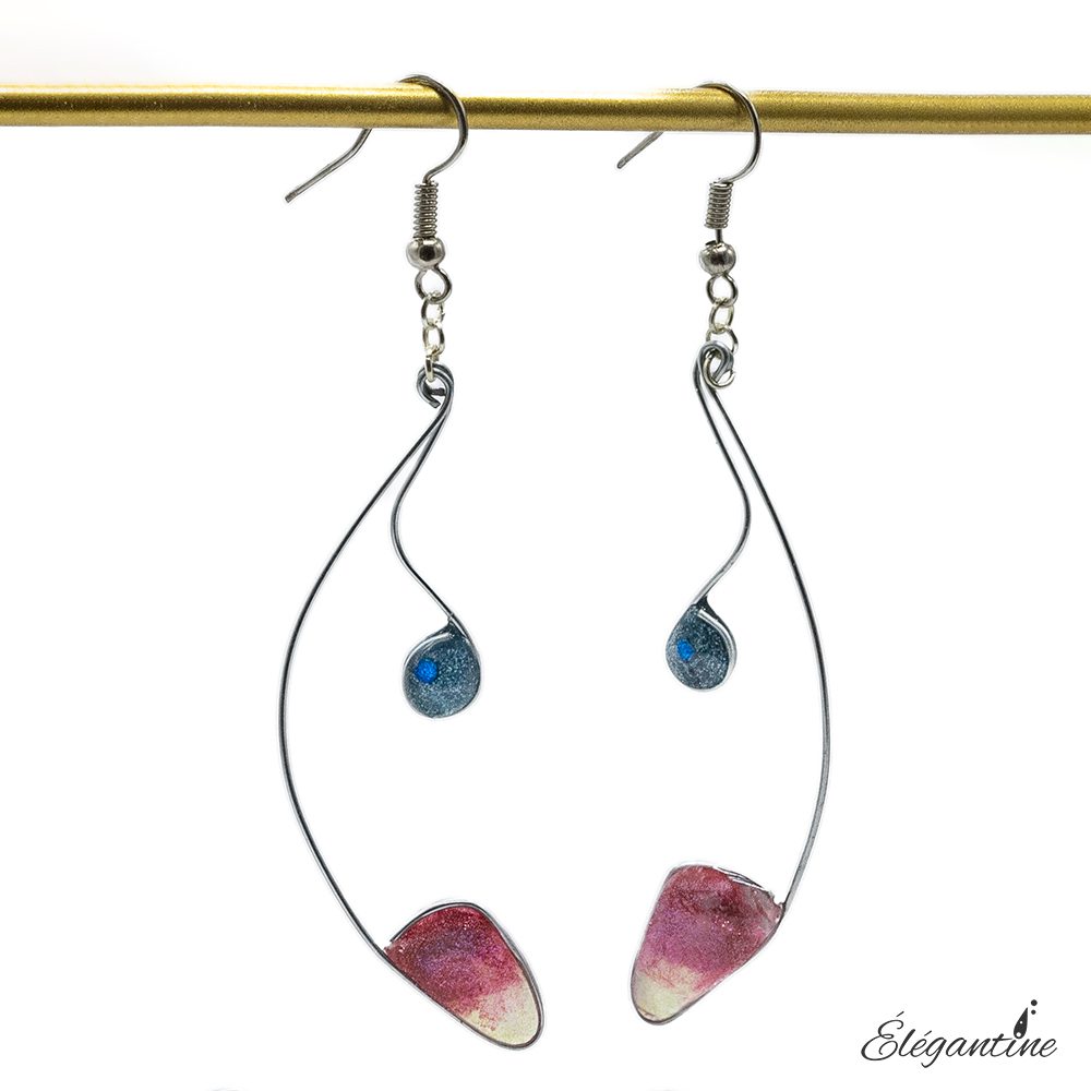 boucles d'oreilles légères