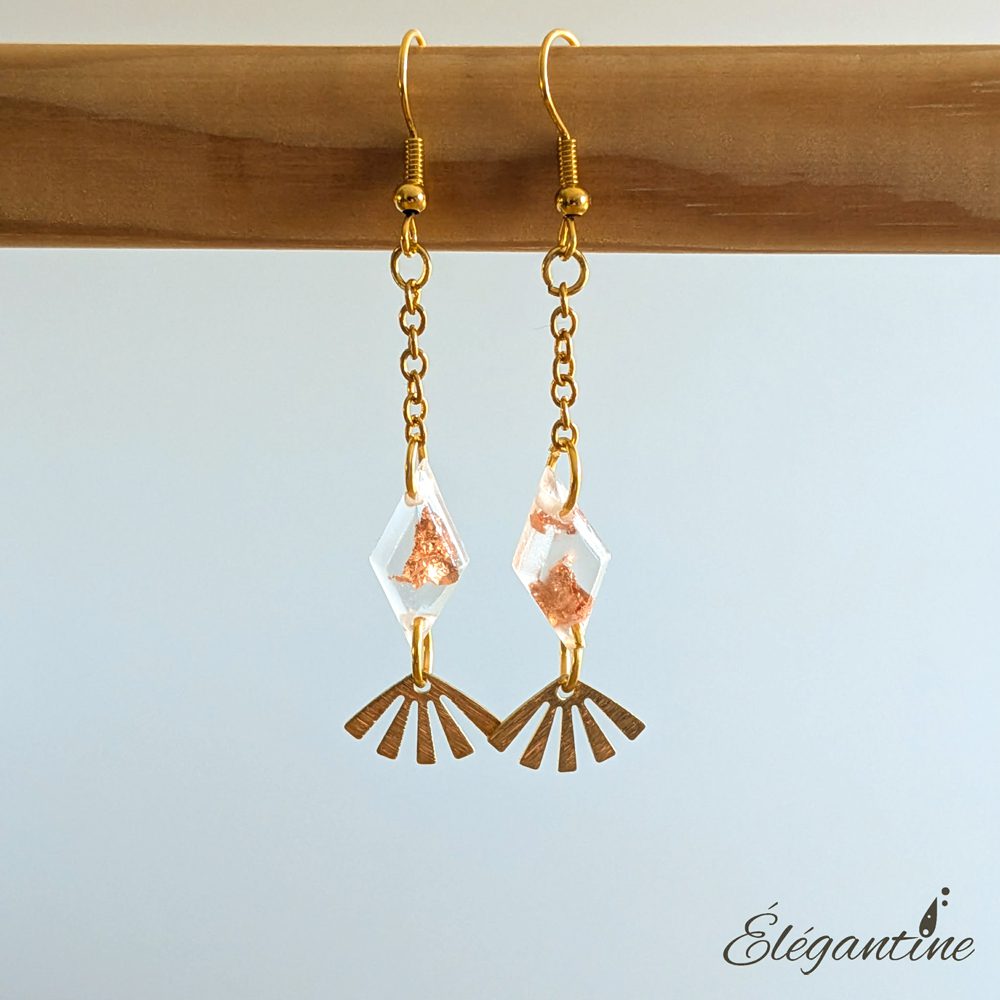 boucles d'oreilles uniques femme cadeau