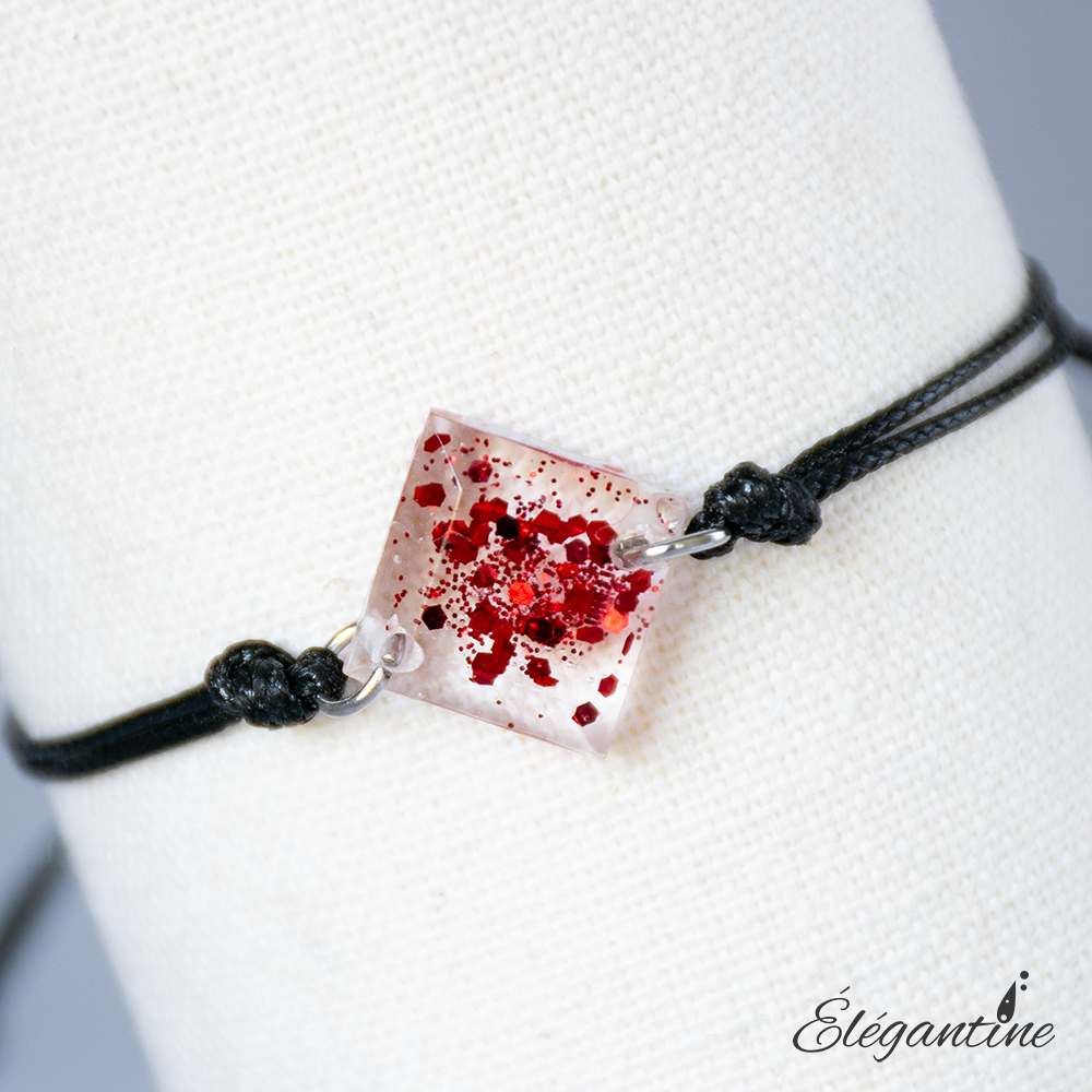 bracelet bijoux résine