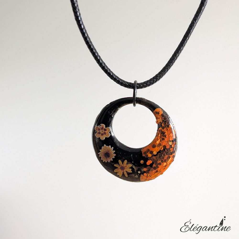 collier pendentif halloween