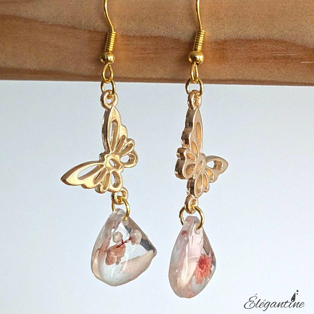 résine fleurs naturelles