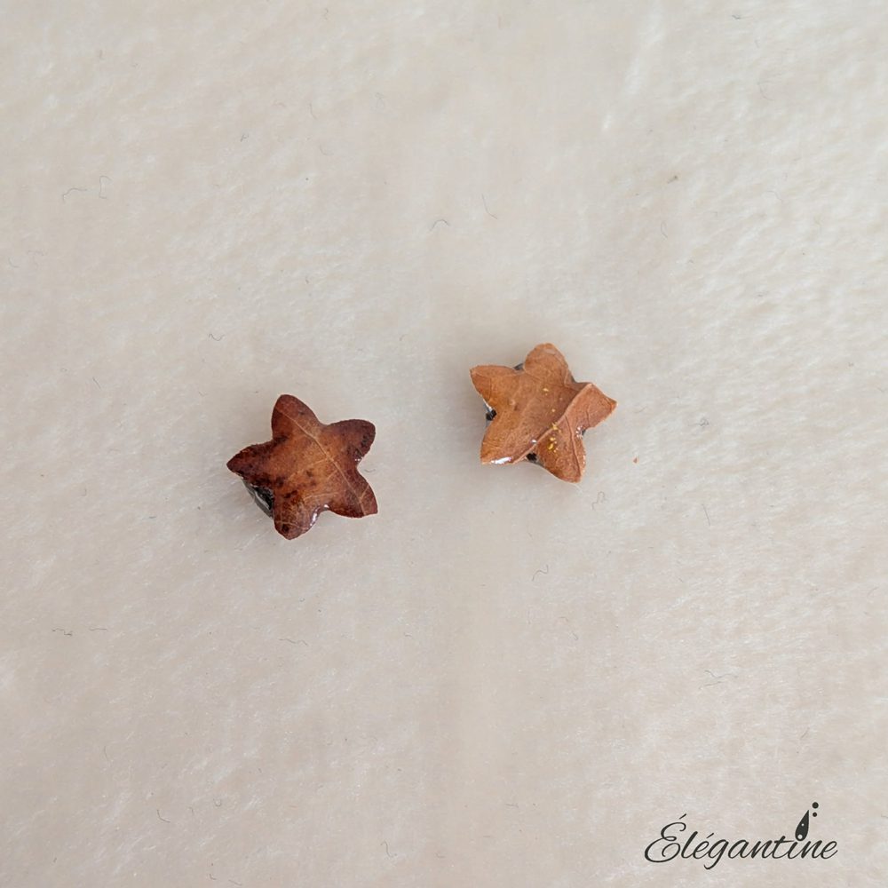 bijoux naturels feuilles