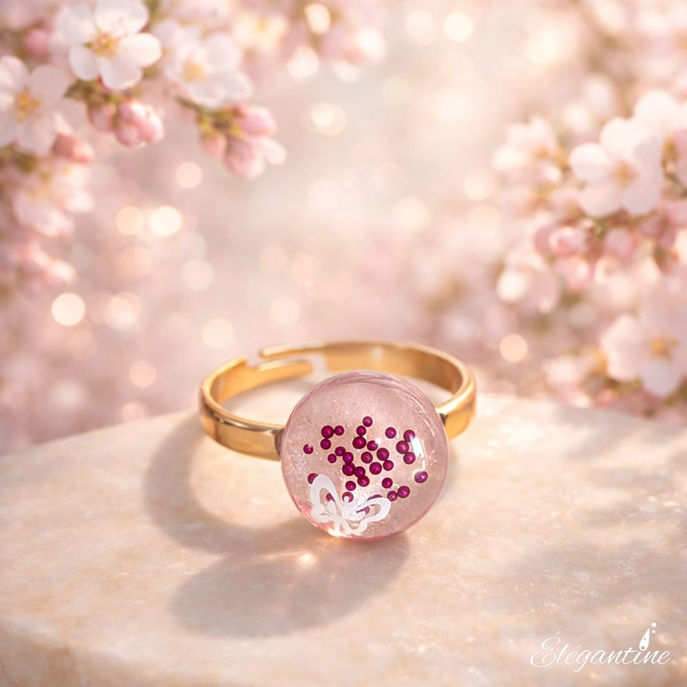 Bagues en résine Loana Bulle de rêve – Image 2