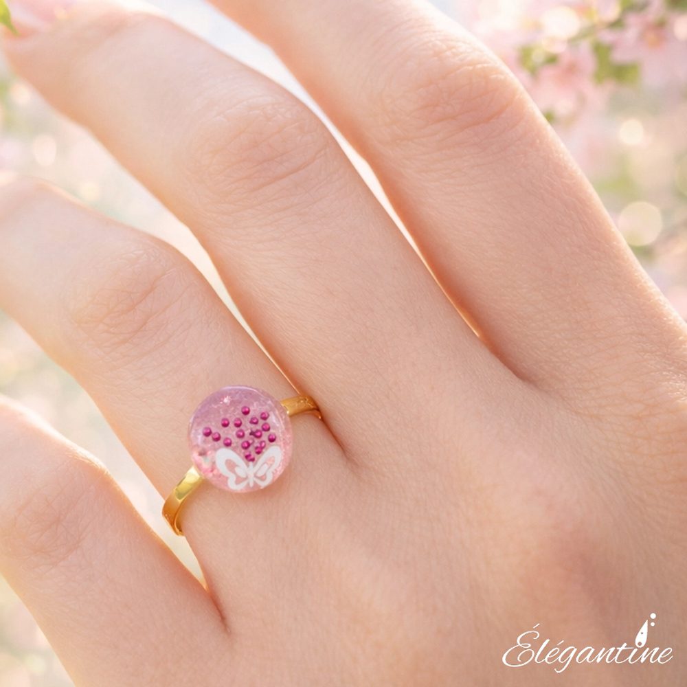 Bagues en résine Loana Bulle de rêve – Image 3